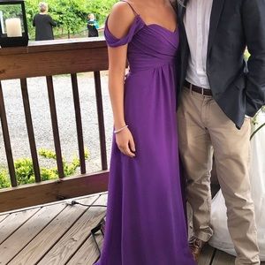 PURPLE FORMAL GOWN